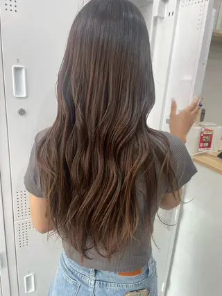 ロング 【ioe岡本】🐶 向井歩のヘアスタイル