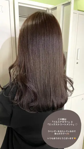 ミディアム カラー ボブヘアカット Rikapi❤️のヘアスタイル