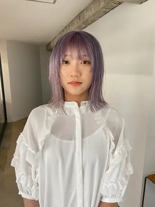 ミディアム GATTACA所属・KEI gattacaのヘアスタイル