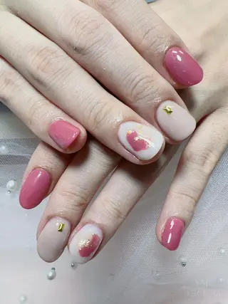 ショート カラー ネイル Nail NaNaのネイルデザイン