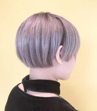 ショート カラー sano sayakaのヘアスタイル