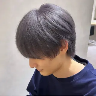 カラー メンズ 加藤 麻夢のヘアスタイル