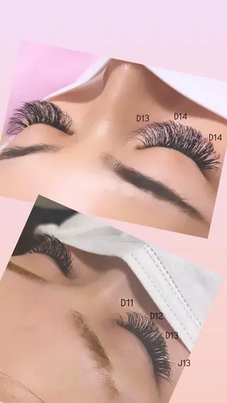 マツエク・マツパ noriko salonのマツエク・マツパデザイン