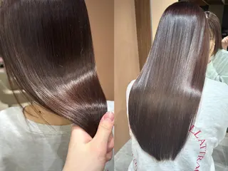 ロング 韓国風パーマ/ヘア セット/店長みづきのヘアスタイル