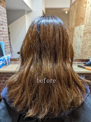 セミロング Share salon JAM所属・美髪矯正 キョウスケのヘアスタイル