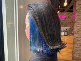 ミディアム SALOWIN心斎橋Suite店所属・洗っても取れない 髪質改善|OJIROのヘアスタイル