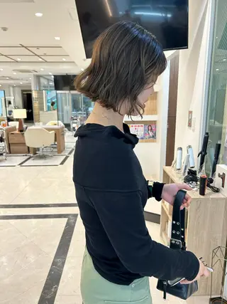 ショート カラー メンズヘア/レイヤー /ボブ山内春輝のヘアスタイル