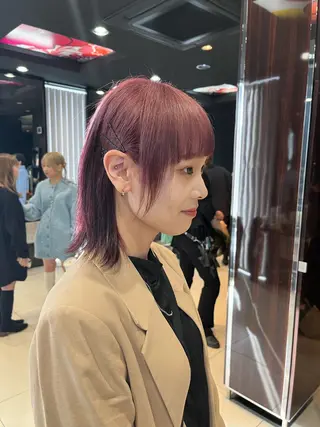 ミディアム カラー ヘアアレンジ 8HAIR / MAYUのヘアスタイル