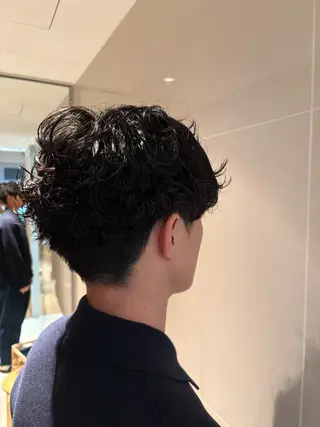 パーマ メンズ 杉田 優月のヘアスタイル