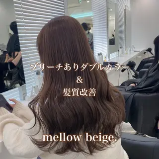 カラー 🩶透明感ブリーチ カラー🩶 maoのヘアスタイル