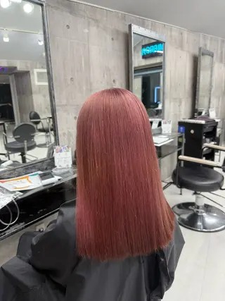 セミロング カラー メンズ ☁️かずき☁️寒色 原色.デザイン特化のヘアスタイル