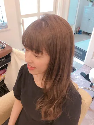 ミディアム La.fleur ラ.フルールのヘアスタイル