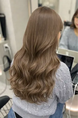 ロング 博多ベージュ 🐻松井傑のヘアスタイル