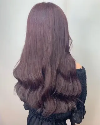 ロング カラー レディース特化💞 西郷桃代のヘアスタイル