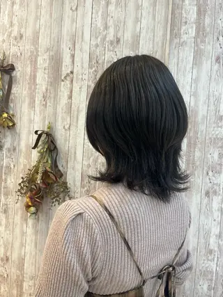 ミディアム カラー minami🌿‬ 透明感カラー🫧のヘアスタイル