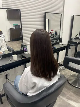 セミロング カラー 🤍透明感推しカラー 🤍yui‪💞✨のヘアスタイル