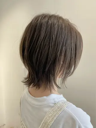 ミディアム 新宿/ネオウルフ✂️ 小顔レイヤー/池田のヘアスタイル
