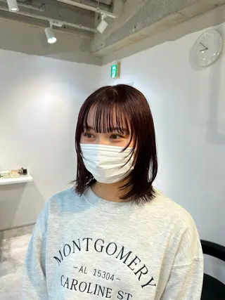 ミディアム fit /Rihoのヘアスタイル