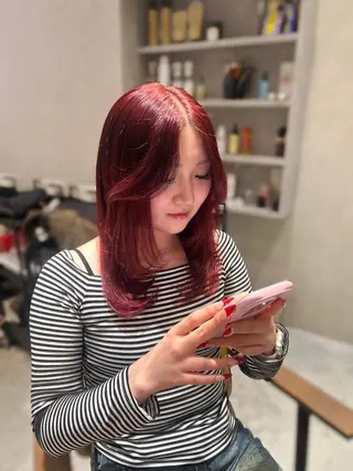 カラー Riri ⭐️のヘアスタイル