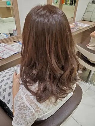 ミディアム カラー 中村 和貴 ＜Ash津田沼＞のヘアスタイル