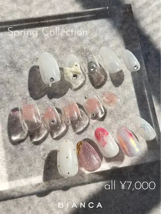 ネイル Bianca . UCHIDAのネイルデザイン