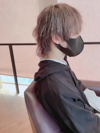 ショート カラー ヘアアレンジ メンズ メンズZina代表 田端 麗治のヘアスタイル