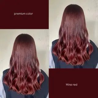 ロング カラー ルプラボウ 神谷有音/艶髪のヘアスタイル