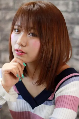 ミディアム 柴田 陽平のヘアスタイル