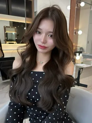 ロング カラー ヘアアレンジ 【博多髪質改善】 吉村　清志のヘアスタイル