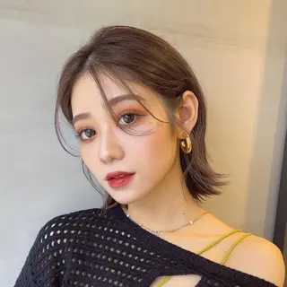 ミディアム カラー Aster 店長 れおん✂️のヘアスタイル