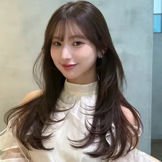 ロング 髪質改善/縮毛矯正/ 韓国ヘア/矢野のヘアスタイル