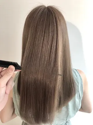 ロング カラー パーマ ヘアアレンジ 🥇髪質改善🥇 polon代表鵜澤のヘアスタイル