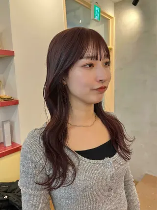 セミロング 🫧レイヤー/暖色 /ベージュMAI🫧のヘアスタイル