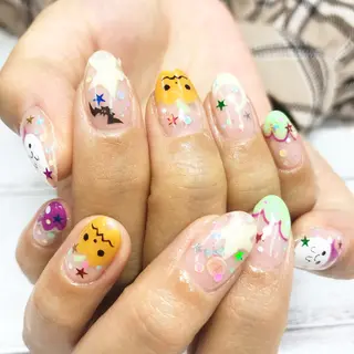 ミディアム リラネイル Aikenのネイルデザイン