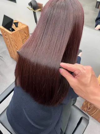 セミロング カラー enn.bleach by t.a.g所属・SHUNTA /ブリーチ/レイヤーのヘアスタイル