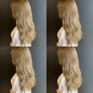 セミロング カラー ✨髪質改善✖︎韓国 レイヤー✨ナカムラのヘアスタイル