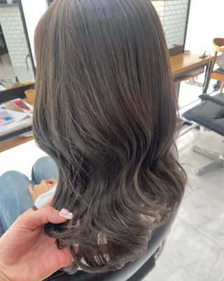セミロング 韓国風レイヤーカット 🍒サンジキ アカリのヘアスタイル