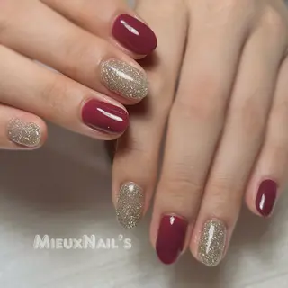 ネイル Miyu❤️‍🔥 Mieuxnailsのネイルデザイン