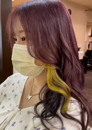 ロング カラー 古指 匠巳のヘアスタイル