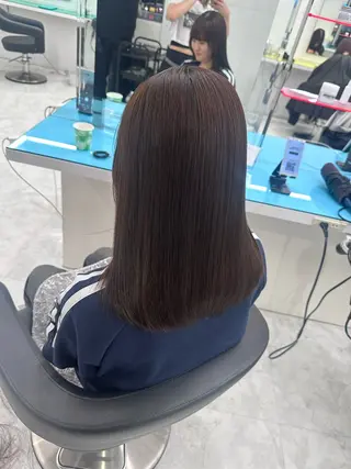 セミロング ♡ダブルカラー特化♡ miyuのヘアスタイル