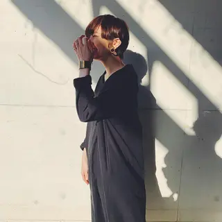 ショート カラー CODE.LINE所属・中川 竜誠のヘアスタイル