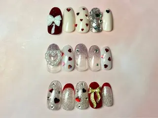 ネイル Queennail 北堀江megumiのネイルデザイン