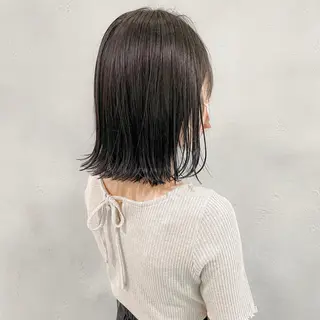 ミディアム カラー HARUKI MINATO japan KOBE所属・阿田 悠士朗のヘアスタイル