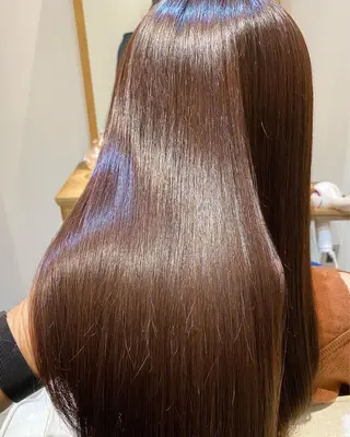 ロング カラー パーマ AUBEHAIRpeony所属・山形酸性ストレート 古川✂︎のヘアスタイル