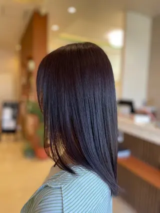 ロング 仙石 愛のヘアスタイル