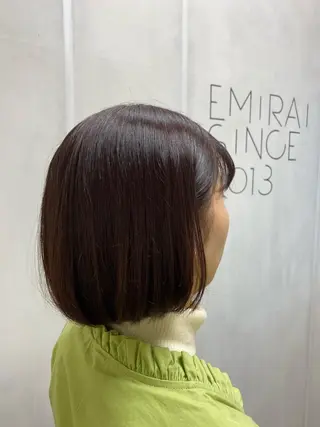 ミディアム カラー 🟢NEGi🟣 🫧髪質改善のヘアスタイル