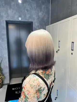 ミディアム ✨メンズ特化& ブリーチ特化Ryuのヘアスタイル