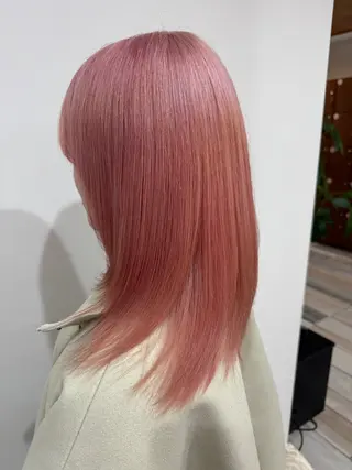 ミディアム カラー 岡本 尚也のヘアスタイル