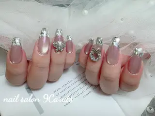 ネイル 💜ワンホンネイル ナインカラット💎のネイルデザイン
