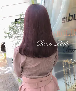 セミロング カラー LOTTA CUCCI所属・miyu /トレンド カラー×艶髪のヘアスタイル